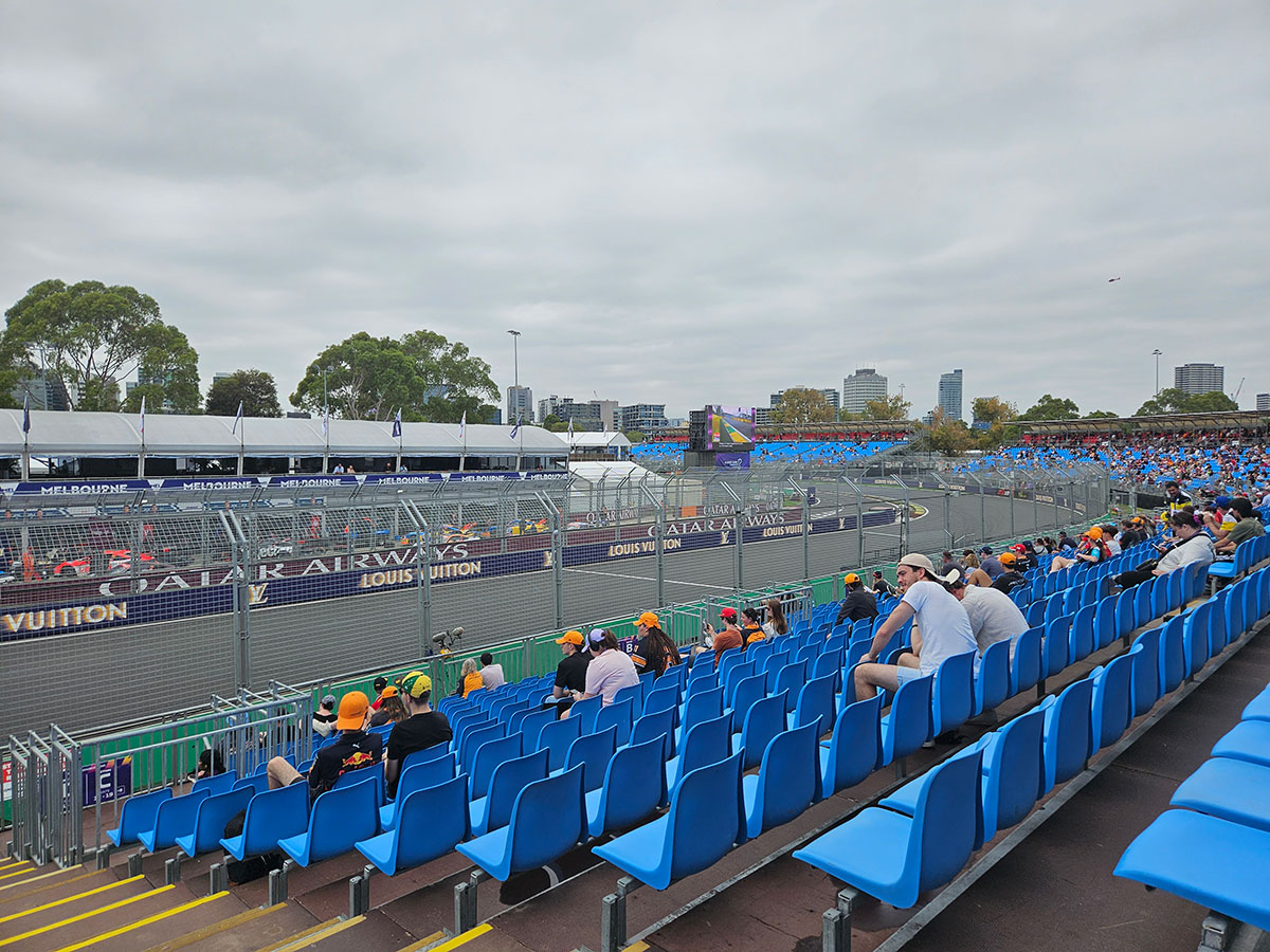 senna grandstand view right