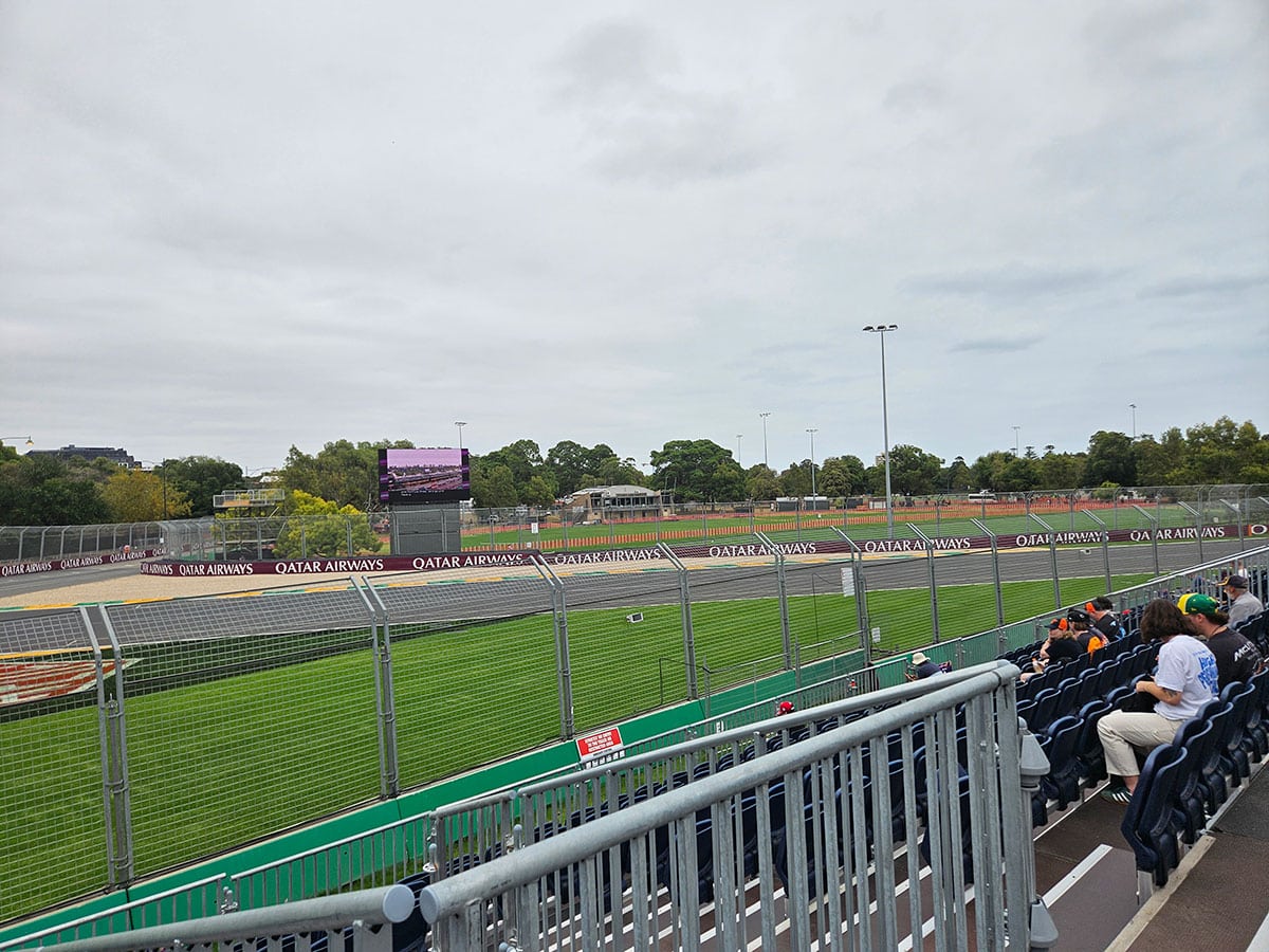 webber grandstand view right